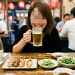 出会い系で知り合った看護師と居酒屋