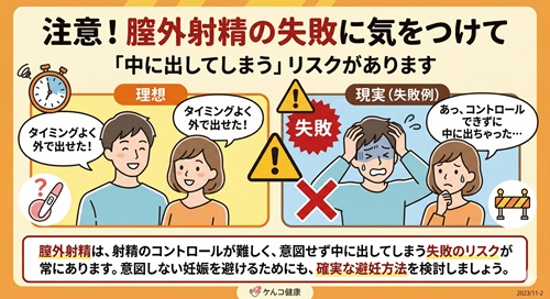 外だしは失敗しやすいので注意