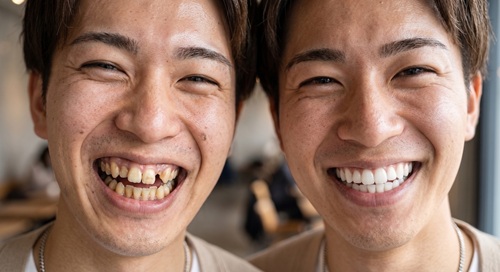 歯並びと歯の汚さの違い