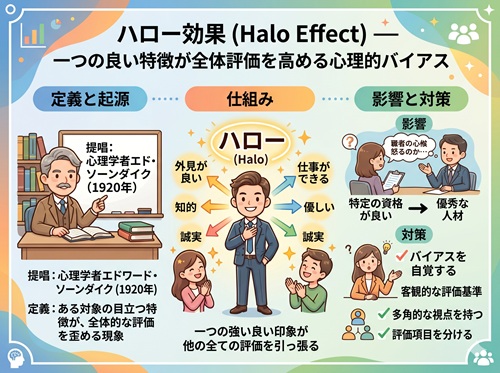 ハロー効果についての説明